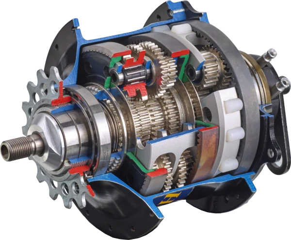 rohloff_speedhub_schnittmodell_ohne-Grundplatte Individuelles Rohloff-Fahrrad bei Bi-Cycles